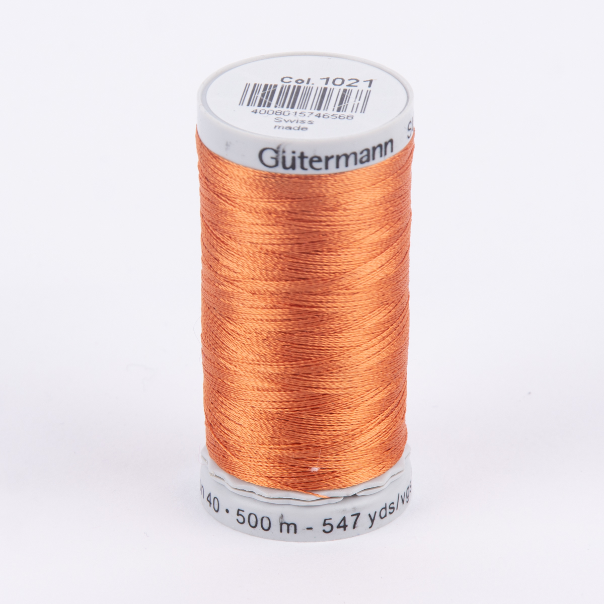 Schöner Leben Stickgarn Farbnr. 1021 Gütermann 500 Meter/Spule Viscose Sulky Rayon 40