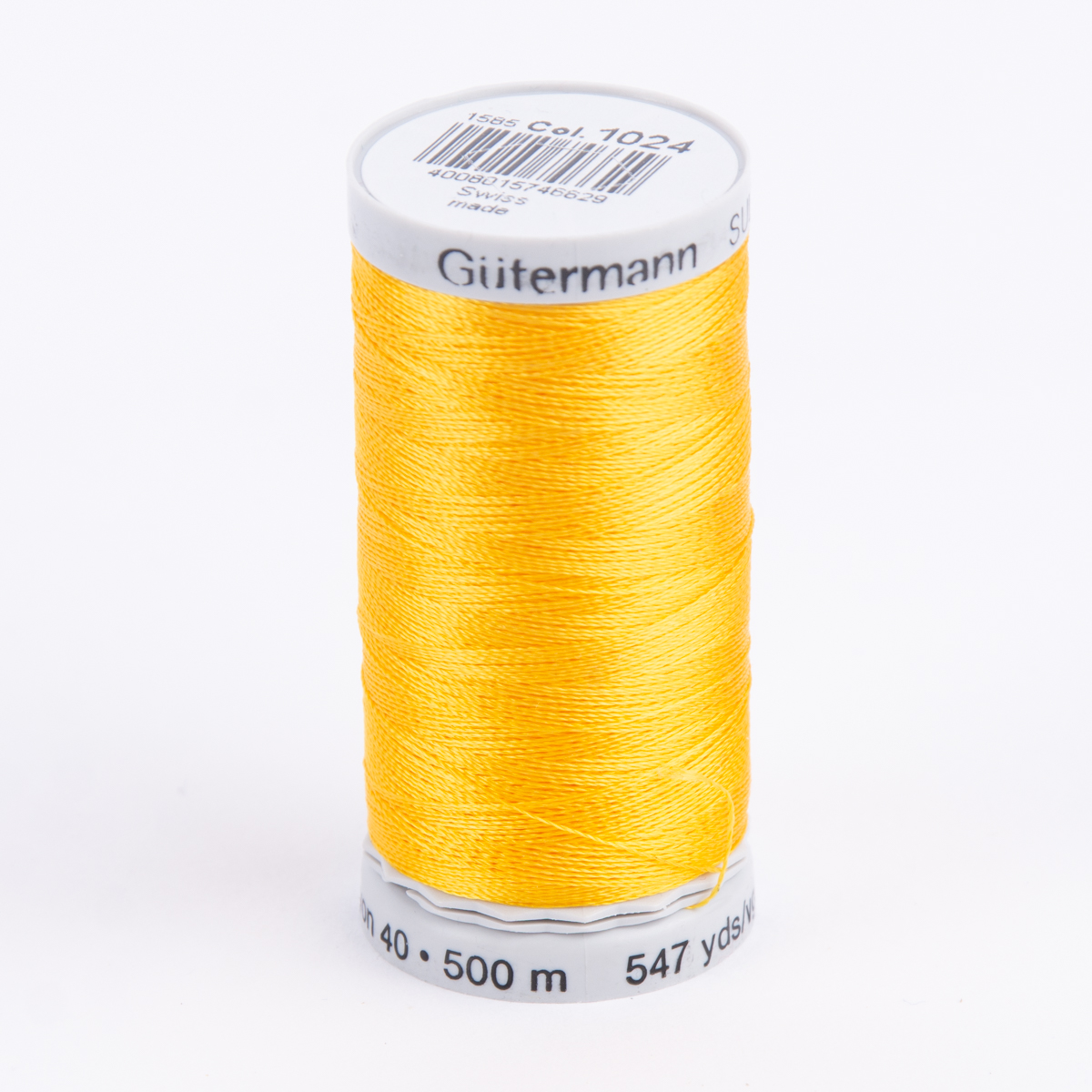 Schöner Leben Stickgarn Farbnr. 1024 Gütermann 500 Meter/Spule Viscose Sulky Rayon 40