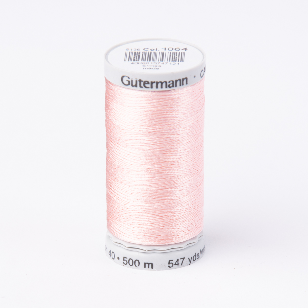 Schöner Leben Stickgarn Farbnr. 1064 Gütermann 500 Meter/Spule Viscose Sulky Rayon 40