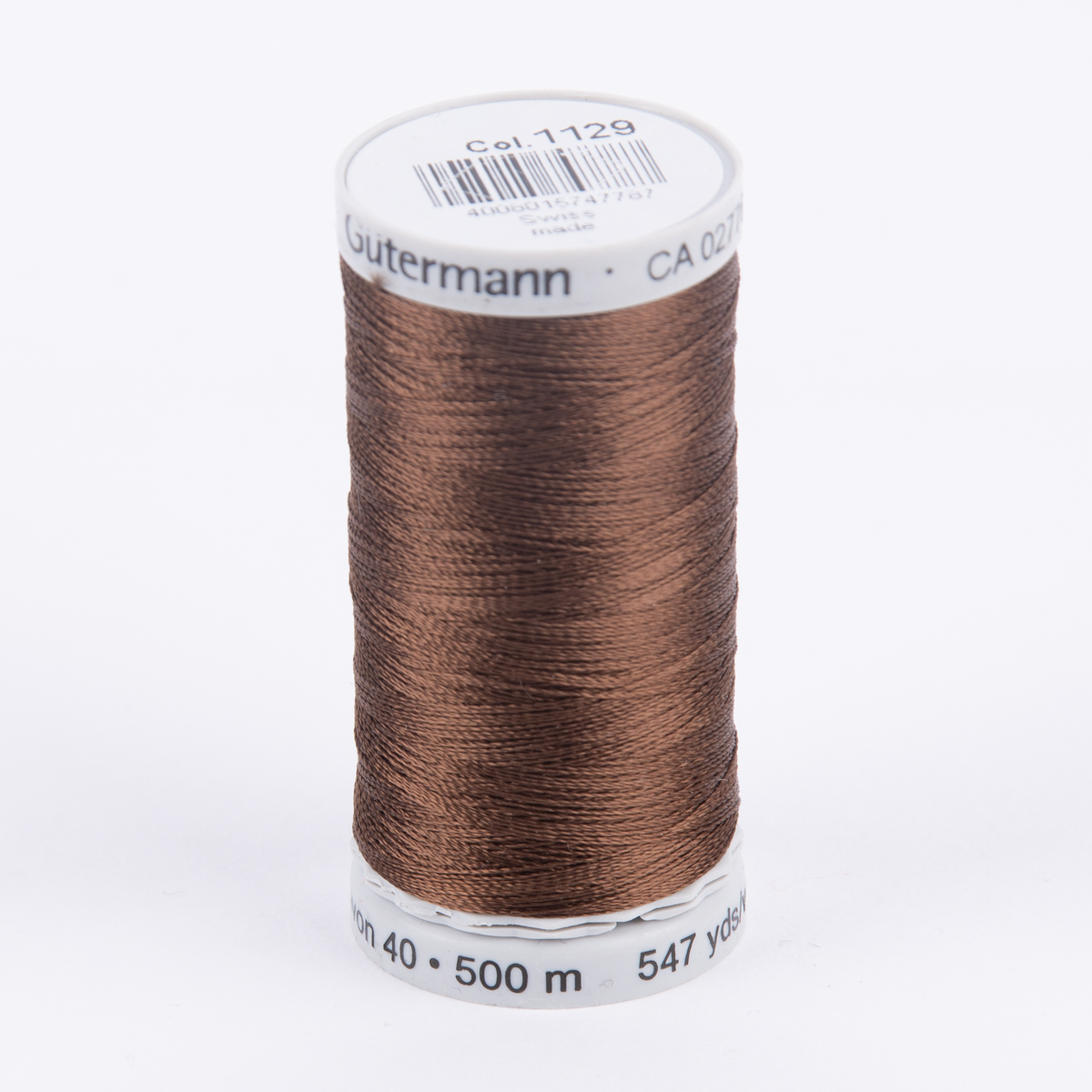 Schöner Leben Stickgarn Farbnr. 1129 Gütermann 500 Meter/Spule Viscose Sulky Rayon 40