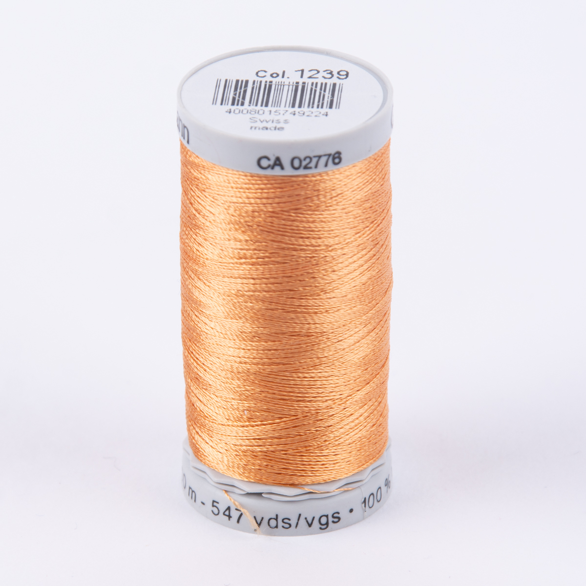 Schöner Leben Stickgarn Farbnr. 1239 Gütermann 500 Meter/Spule Viscose Sulky Rayon 40