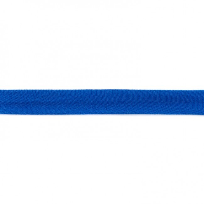 Schöner Leben Jersey Schrägband royalblau Breite: 2cm