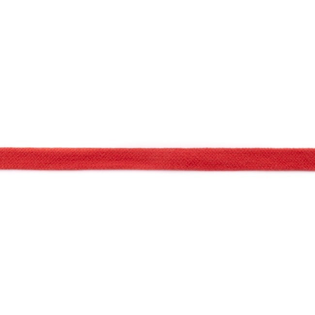 Schöner Leben Kordel Hoodieband Kapuzenband Baumwolle rot Breite: 15mm