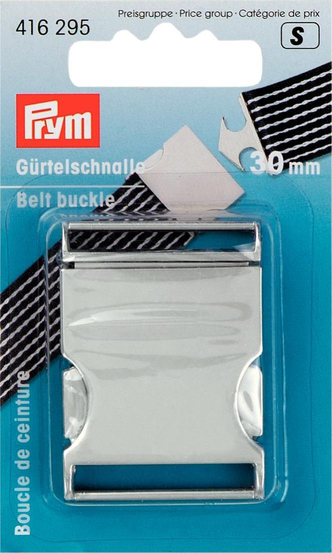 Schöner Leben Prym Gürtelschnalle silberfarbig Metall 30mm