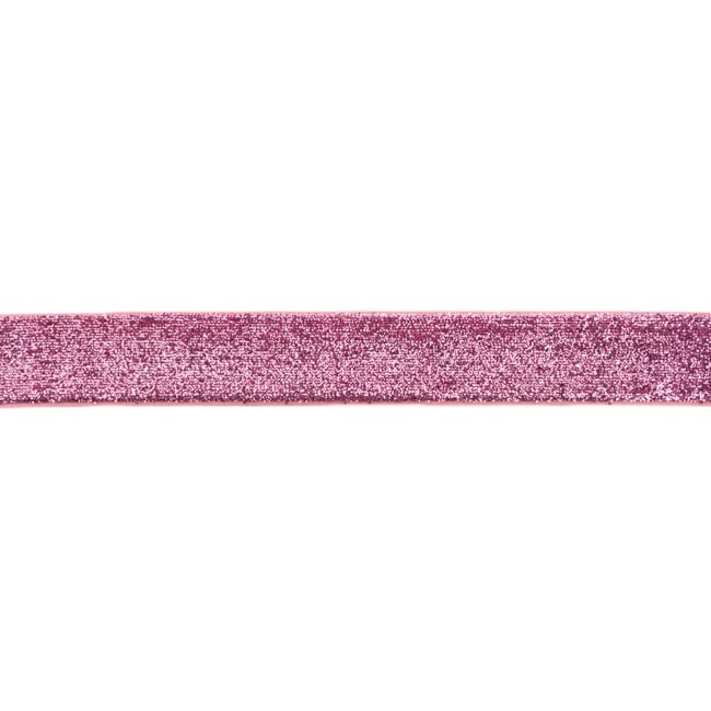 Schöner Leben Band Glitzer rosa Breite: 2,5cm