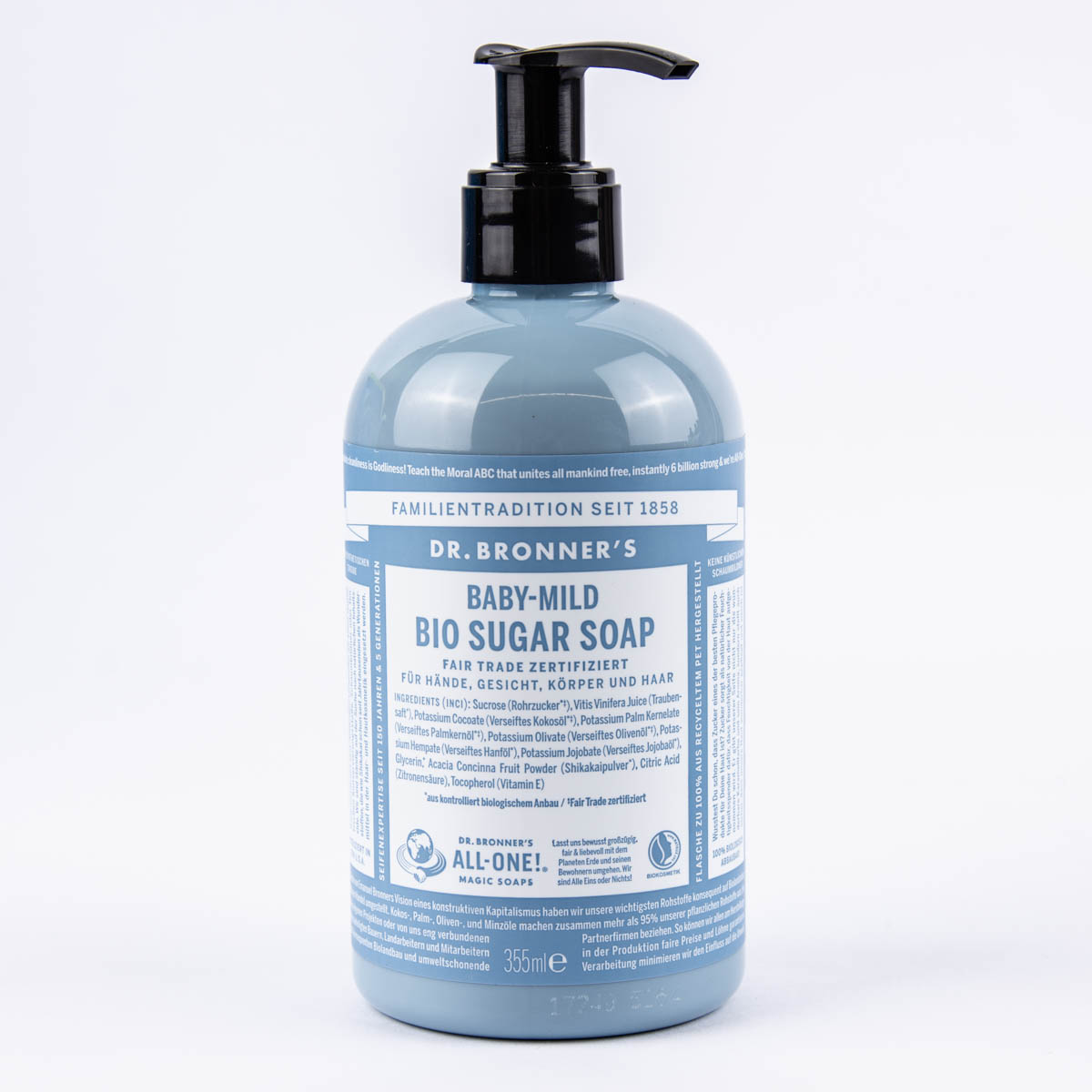 Schöner Leben Dr. Bronner's Bio Sugar Soap Baby-Mild 355ml