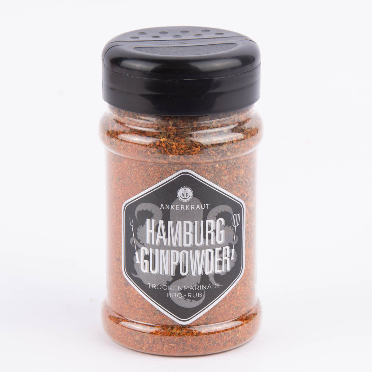 Schöner Leben Ankerkraut Trockenmarinade Hamburg Gunpowder BBQ-Rub 200g