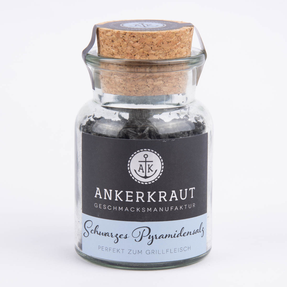 Schöner Leben Ankerkraut schwarzes Pyramidensalz 75g