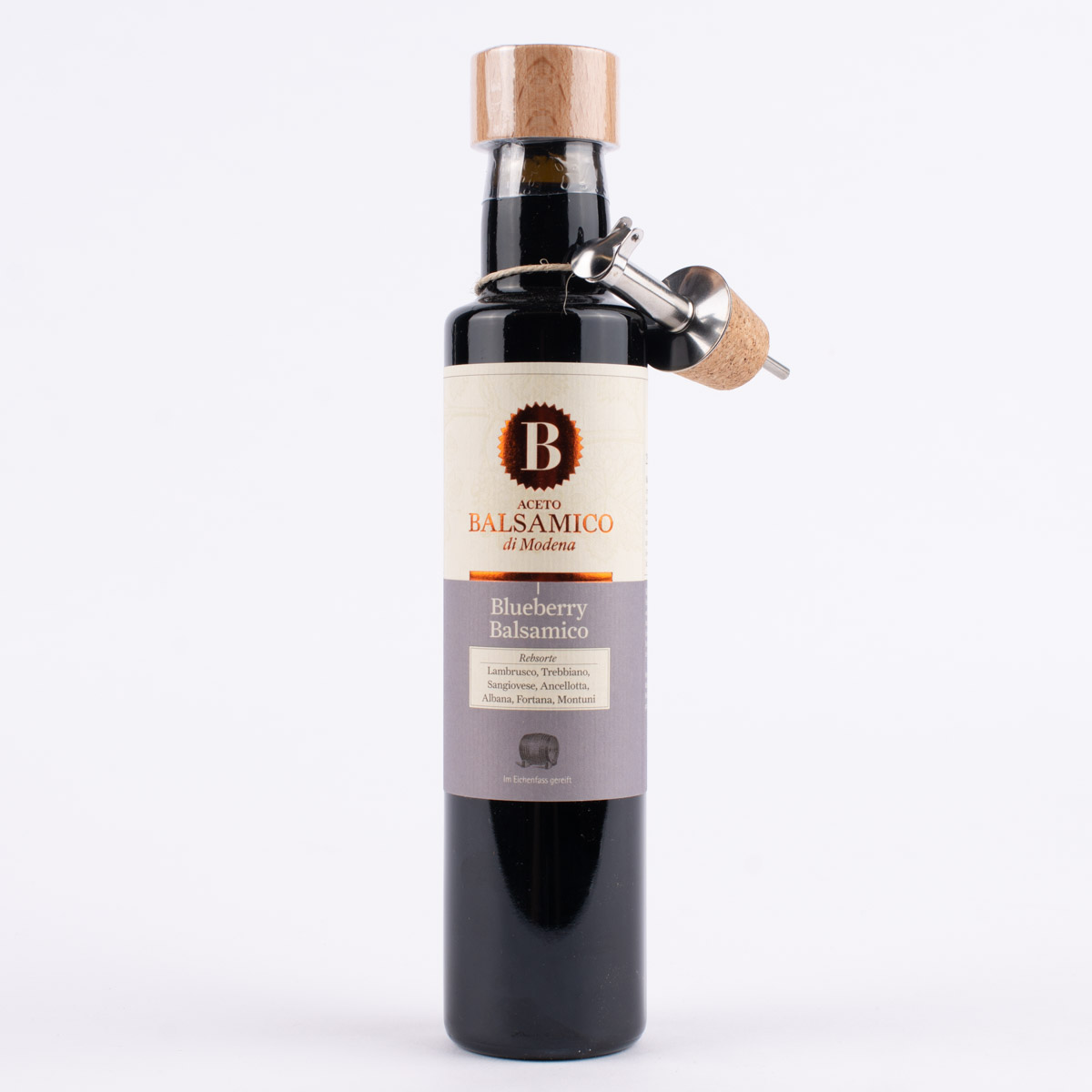 Schöner Leben Greenomic Delikatessen Aceto Balsamico di Modena Blueberry 250ml