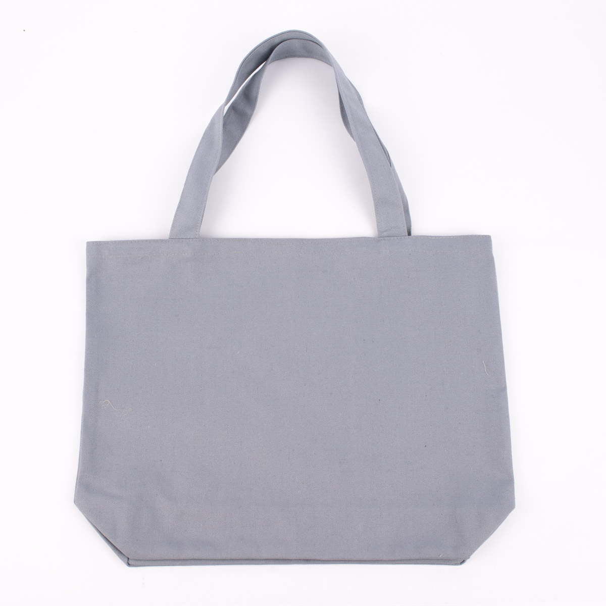 Schöner Leben Rayher Stoff Shopper blanko mausgrau 46x35cm