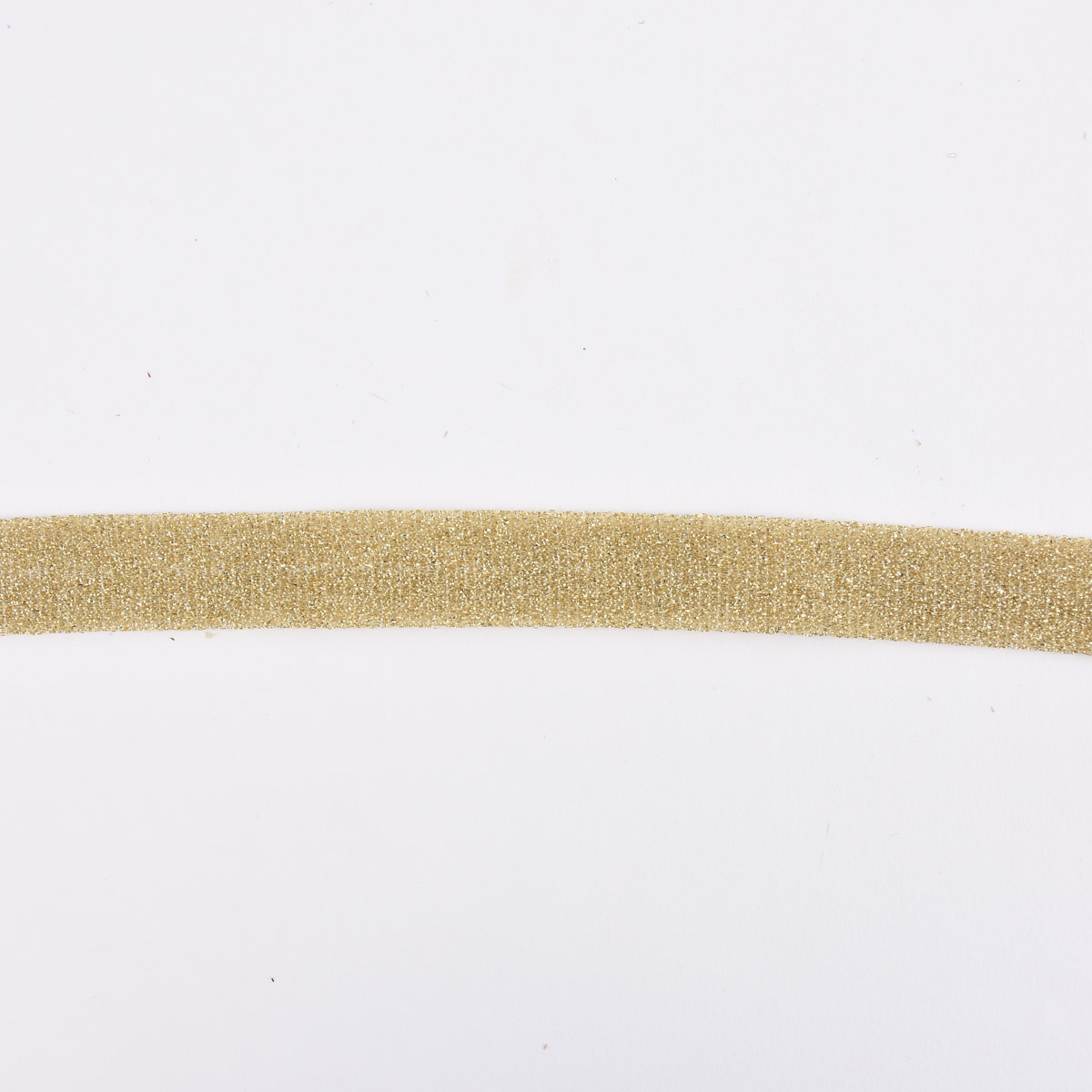 Schöner Leben Schrägband Einfassband Lurex Glitzer gold Breite: 2cm