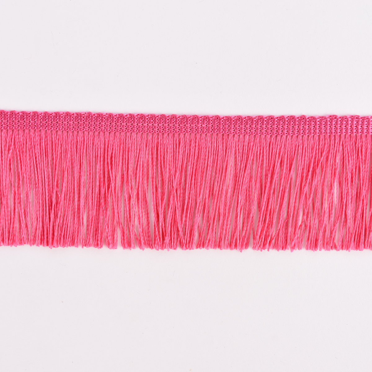 Schöner Leben Fransenband Meterware pink Breite: 5cm