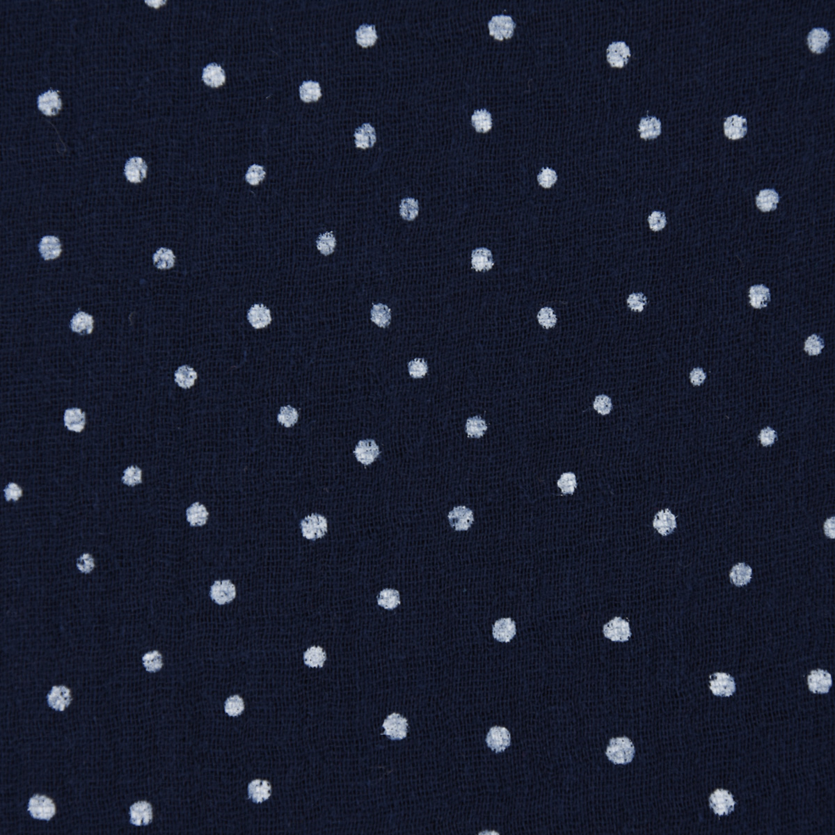 Bekleidungsstoff Double Gauze Musselin Windelstoff Punkte 