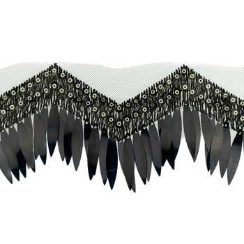 Pailletten Baskenmütze - Schicker Malerhut Aus Strick Mit Glitzer Für Damen