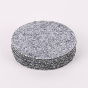 Filzuntersetzer Rund, 10 Cm, Maigrün, 1,99