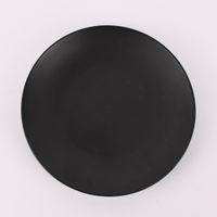Teller Keramik schwarz matt 20cm