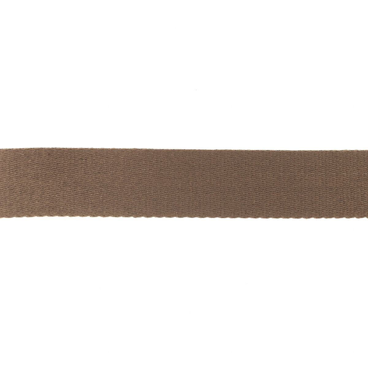 Schöner Leben Gurtband Baumwolle taupe Breite: 4cm