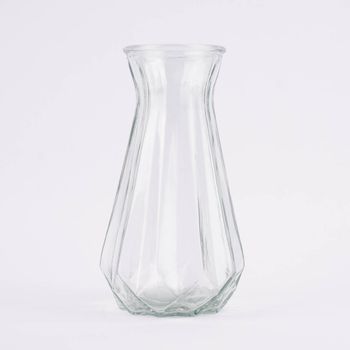 Vase Blumenvase Glas transparent 24x13,5cm