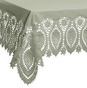 Arquiel Gänseblümchen Tischdecke Rechteckig 152x213 Cm – Grün, Vintage-Look, Abwaschbar Arquiel Gänseblümchen Tischdecke Rechteckig 152x213 Cm – Grün, Vintage-Look, Abwaschbar