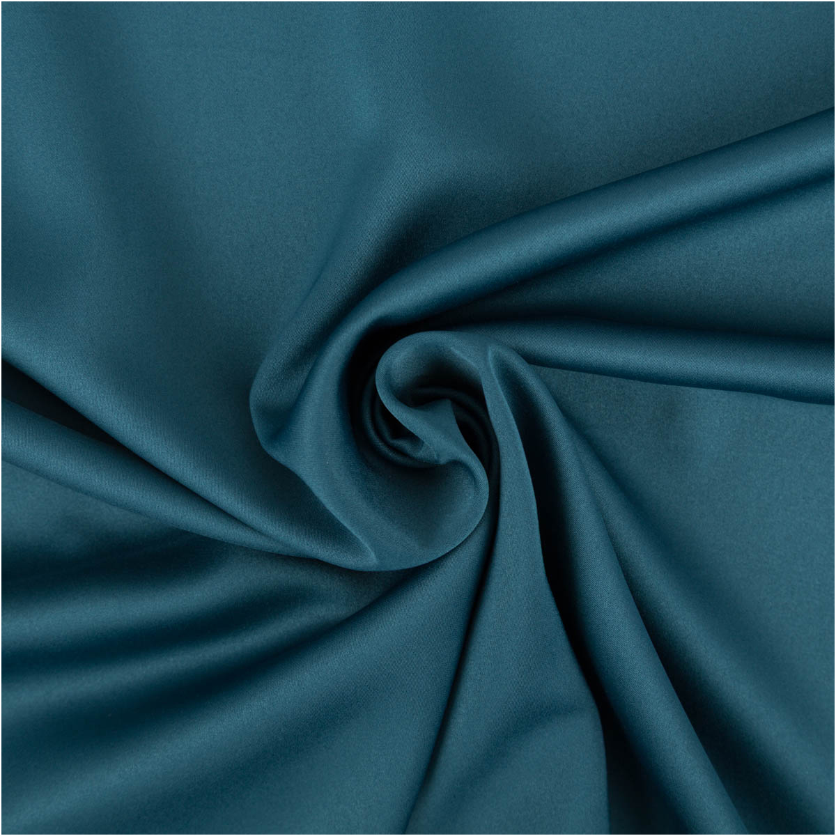 Royal Micro Satin Stoff Meterware Petrolblau 1,40m Breite | Schöner Leben