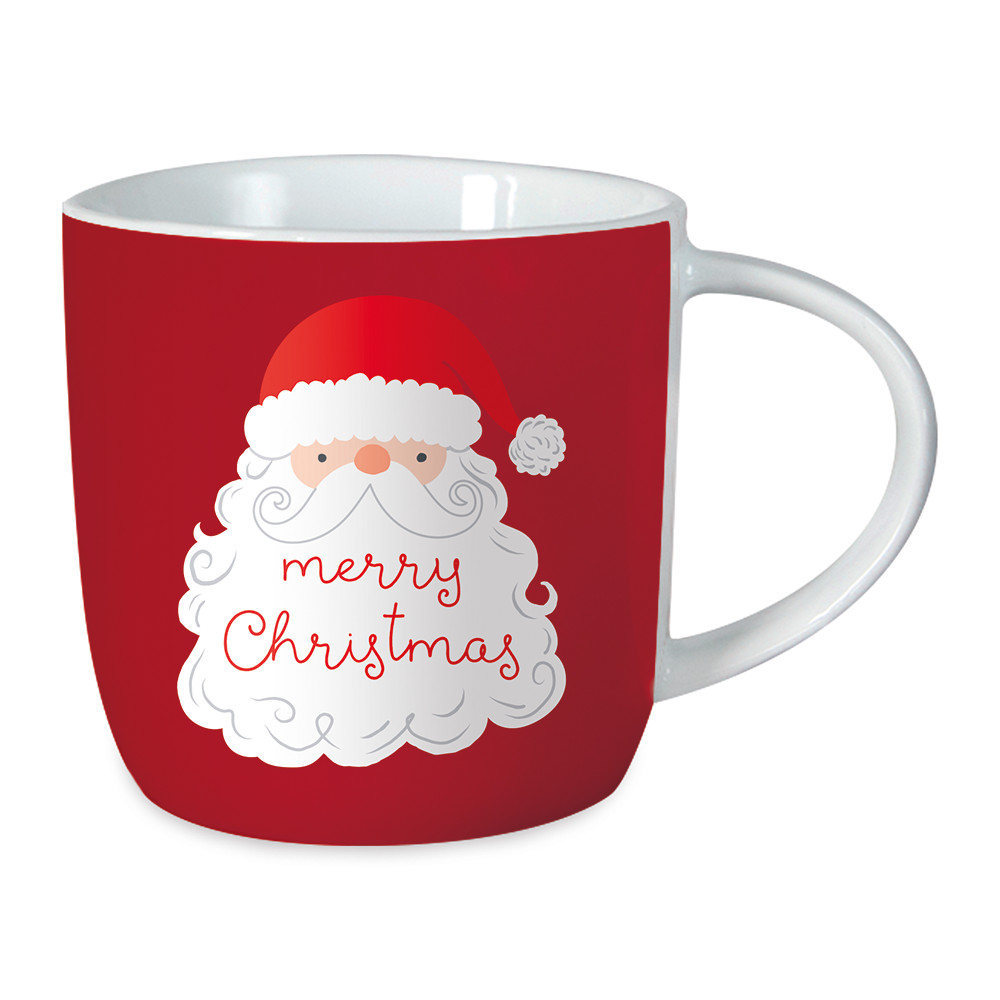 Tasse Gute Laune Weihnachten Merry Christmas rot weiß 300ml von Grafik Werkstatt